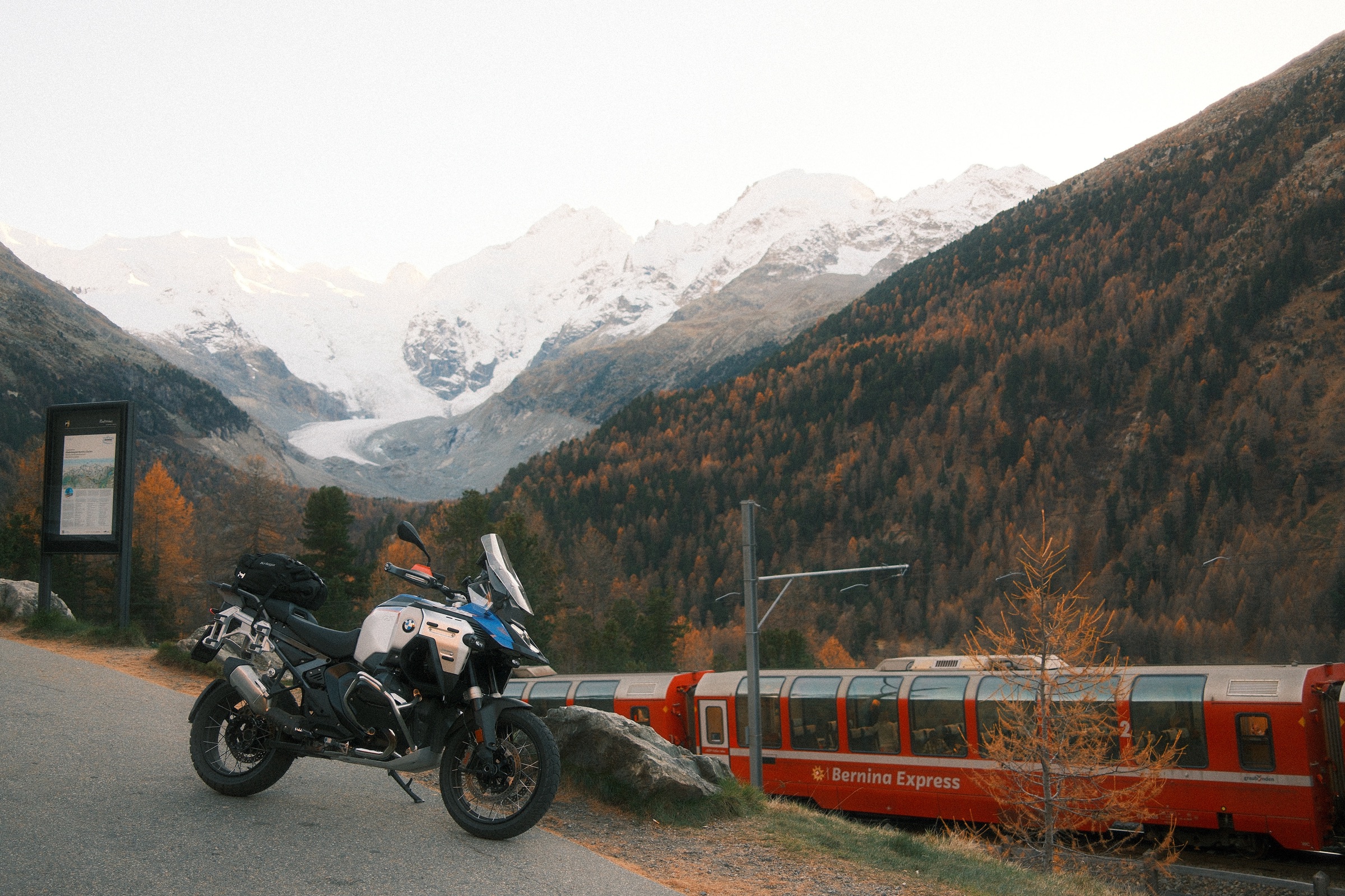 Autumn in Engadin, Switzerland