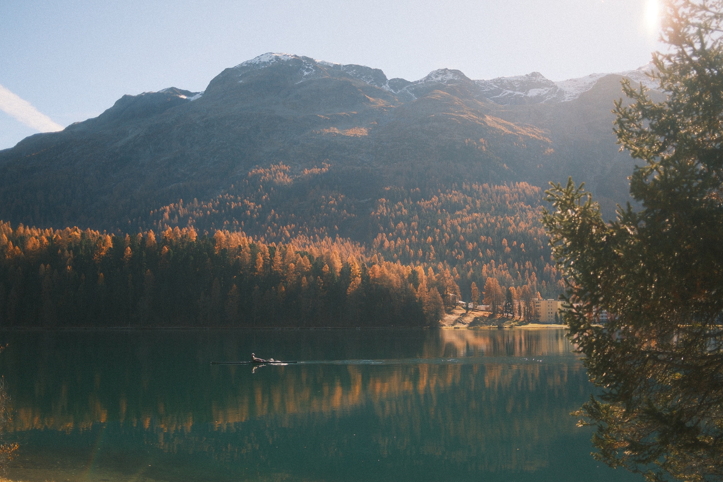 Autumn in Engadin, Switzerland