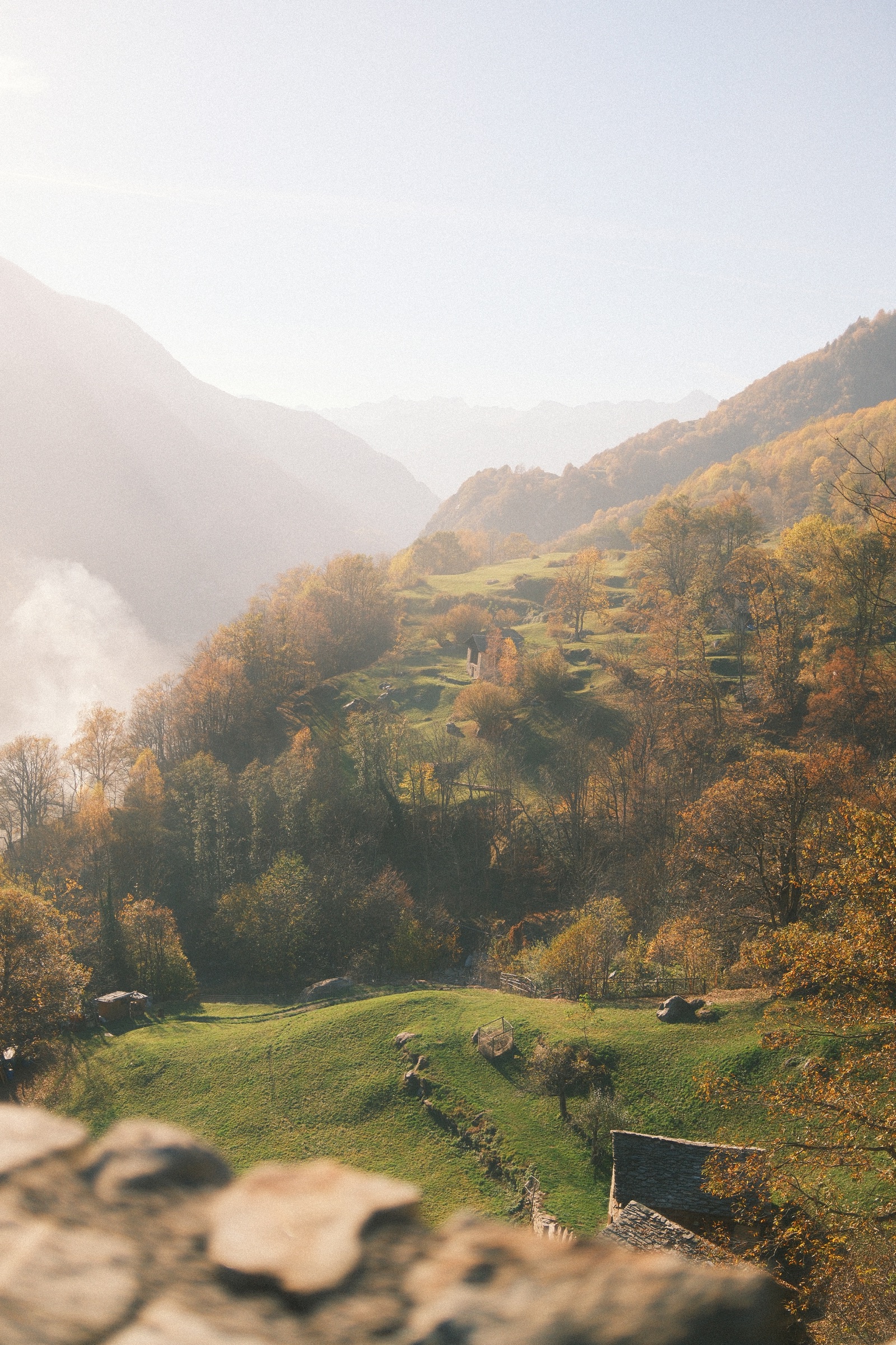 Autumn in Engadin, Switzerland